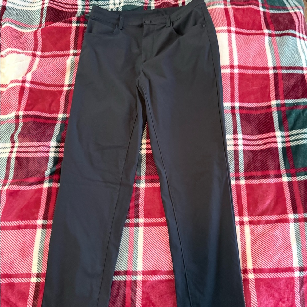 All in Motion Men's Charcoal Dress Pants